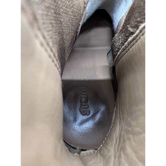 Soludos Suede Block Heel Brown Booties Round Toe Women’s 6 - Picture 9 of 14